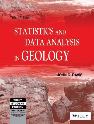 Statistics and Data Analysis in Geology 8126530081 Book Cover