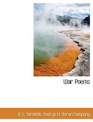 War Poems 1140518267 Book Cover