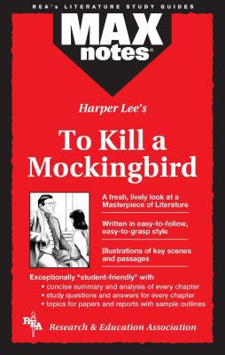 To Kill a Mockingbird (Maxnotes Literature Guides) 0878919465 Book Cover