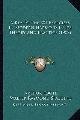 A Key To The 501 Exercises In Modern Harmony In... 1165261324 Book Cover