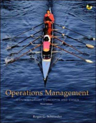 Operations Management: Contemporary Concepts an... 0073230588 Book Cover