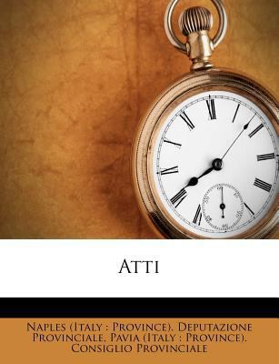 Atti [Italian] 1248838459 Book Cover