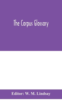 The Corpus Glossary 939040004X Book Cover
