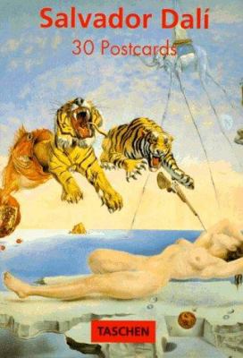 Salvador Dali (postcards) 3822893390 Book Cover