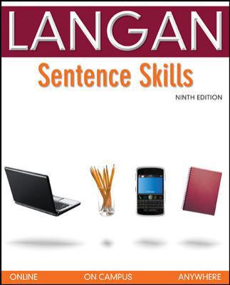 Sentence Skills: A Workbook for Writers: Form a 0077353749 Book Cover