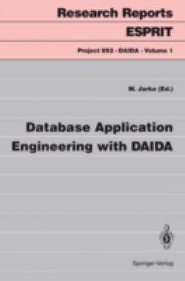 Database Application Engineering with Daida 3540562915 Book Cover