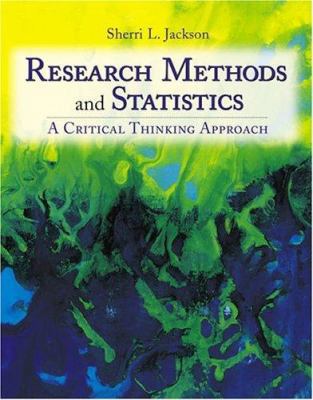 Research Methods and Statistics: A Critical Thi... 0534554237 Book Cover