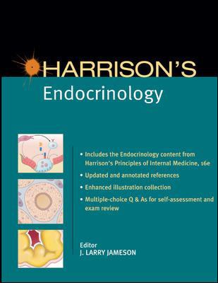 Harrison's Endocrinology 0387691669 Book Cover