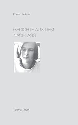 Gedichte aus dem Nachlass [German] 1532702949 Book Cover