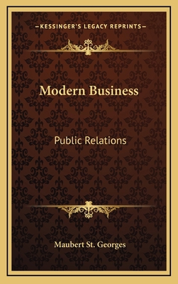 Modern Business: Public Relations 1166136337 Book Cover
