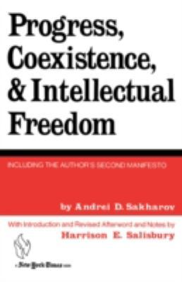 Progress, Coexistence, and Intellectual Freedom 0393334589 Book Cover