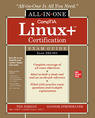 Comptia Linux+ Certification All-In-One Exam Gu... 1260457346 Book Cover