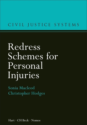 Redress Schemes for Personal Injuries 150991661X Book Cover