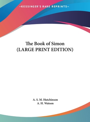 The Book of Simon [Large Print] 1169868975 Book Cover