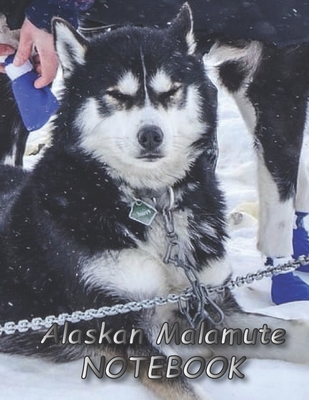 Alaskan Malamute NOTEBOOK: Dog Notebooks and Journals 110 pages (8.5"x11")