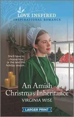 An Amish Christmas Inheritance: A Holiday Roman... [Large Print] 1335586091 Book Cover