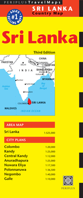 Sri Lanka Travel Map Third Edition 0794606032 Book Cover