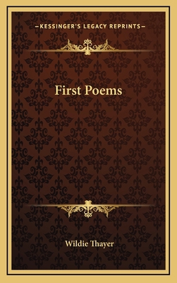 First Poems 1163836184 Book Cover