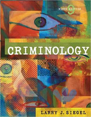 Criminology 0495006211 Book Cover