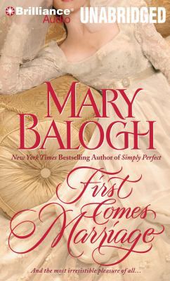 First Comes Marriage (Huxtable Series) 1423388909 Book Cover