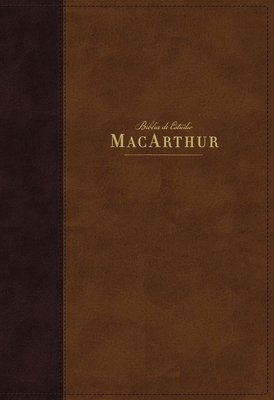 Nbla Biblia de Estudio Macarthur, Leathersoft, ... [Spanish] 0829770380 Book Cover