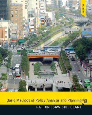 Basic Methods of Policy Analysis and Planning 0137495099 Book Cover