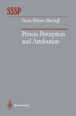 Person Perception and Attribution 3642741320 Book Cover