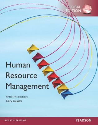 Human Resource Management, Global Edition 1292152109 Book Cover