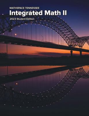 MATHSPACE TENNESSEE: Integrated Math II 2023 Digital + Print Text Bundle (hardcover) - Student Access 1 Year