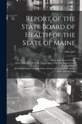 Report of the State Board of Health of the Stat... 1014908388 Book Cover