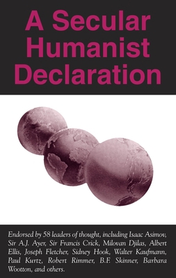 A Secular Humanist Declaration 0879751495 Book Cover