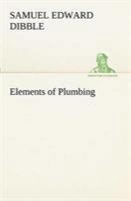 Elements of Plumbing 384915274X Book Cover