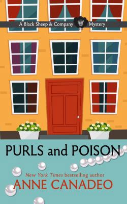 Purls and Poison [Large Print] 1432854879 Book Cover