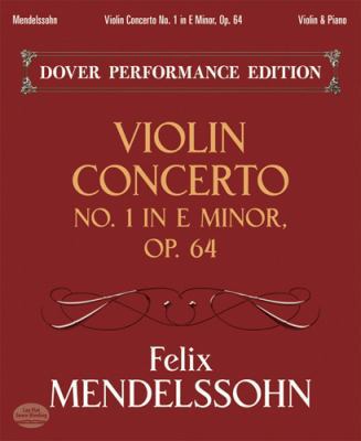 Violin Concerto in E Minor, Op. 64: With Separa... 0486489078 Book Cover