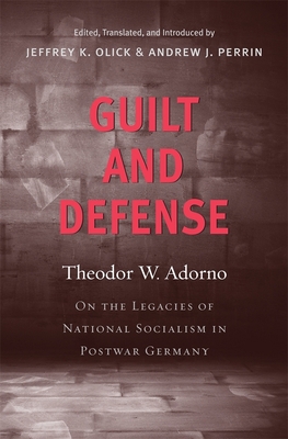 Guilt and Defense [German] 0674036034 Book Cover