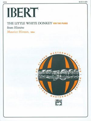 The Little White Donkey: Sheet 0739006657 Book Cover