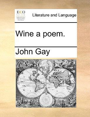 Wine a poem. 117049093X Book Cover