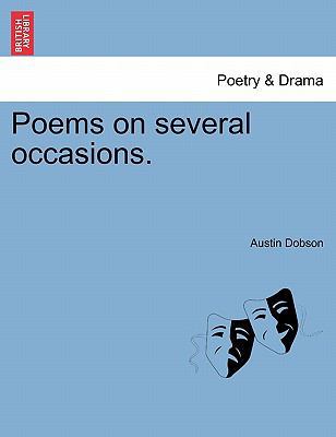 Poems on Several Occasions. 1241394075 Book Cover