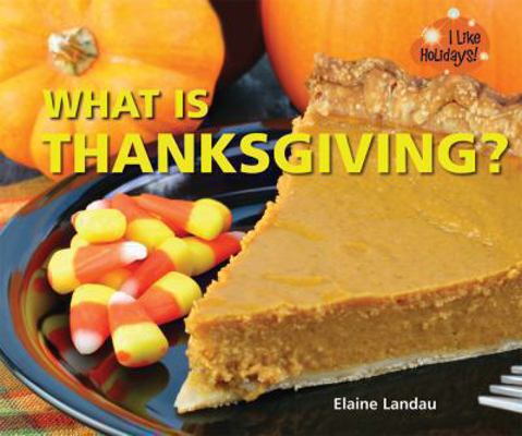 What Is Thanksgiving? 0766037010 Book Cover