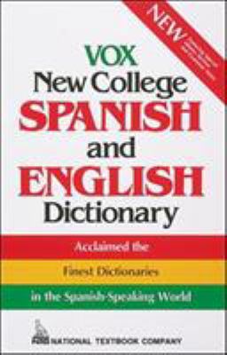 Vox New College Spanish and English Dictionary B004GQLI4G Book Cover
