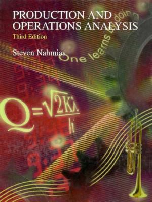 Production and Operations Analysis 0256195080 Book Cover