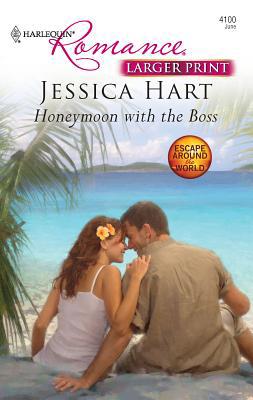 Honeymoon with the Boss [Large Print] 0373184468 Book Cover