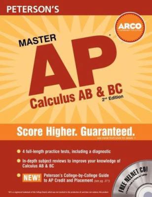 Peterson's Master AP Calculus AB & BC [With CDROM] 0768924707 Book Cover