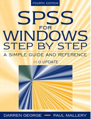 SPSS for Windows Step by Step: A Simple Guide a... 0205375529 Book Cover