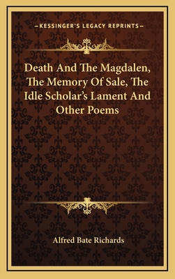 Death and the Magdalen, the Memory of Sale, the... 1163475602 Book Cover