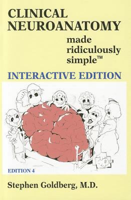 Clinical Neuroanatomy Made Ridiculously Simple:... 0940780925 Book Cover