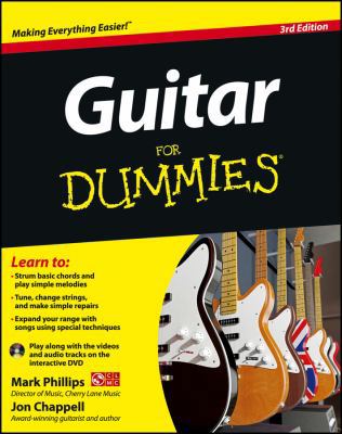 Guitar for Dummies, with DVD 1118115546 Book Cover