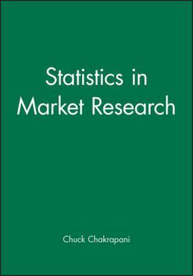 Statistics in Market Research 0470689374 Book Cover