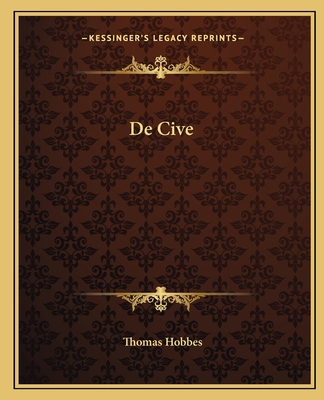 De Cive 1162659394 Book Cover