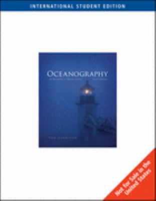 Oceanography: An Invitation to Marine Science 0495190683 Book Cover